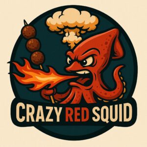 Stickmix Crazy Red Squid